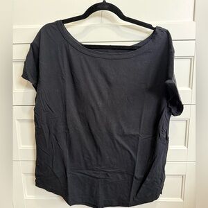 Fabletics Black Short Sleeve Tee